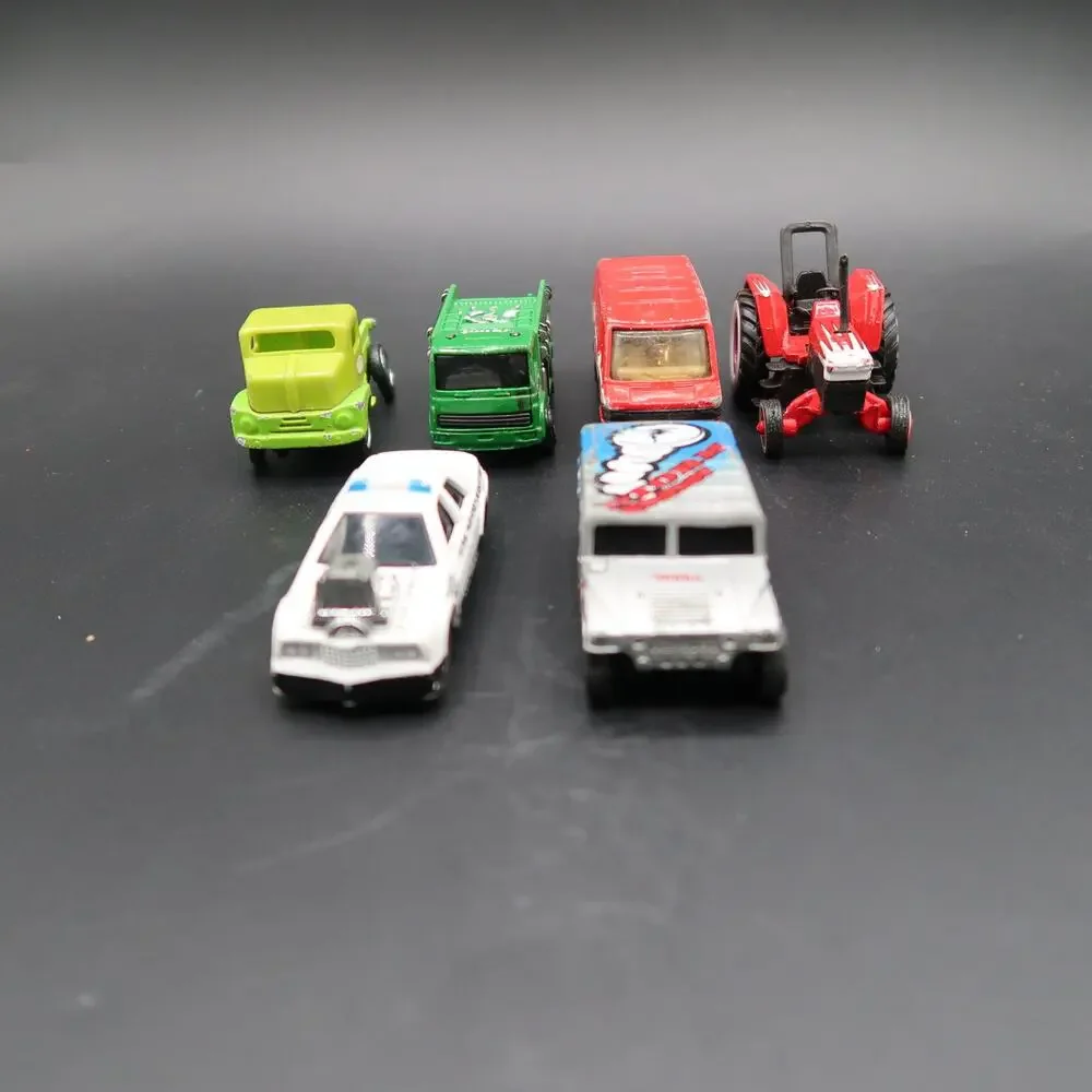 Tonka Maisto Diecast Cars Set of 6 1:64 Scale Hummer Truck Rescue Tractor
